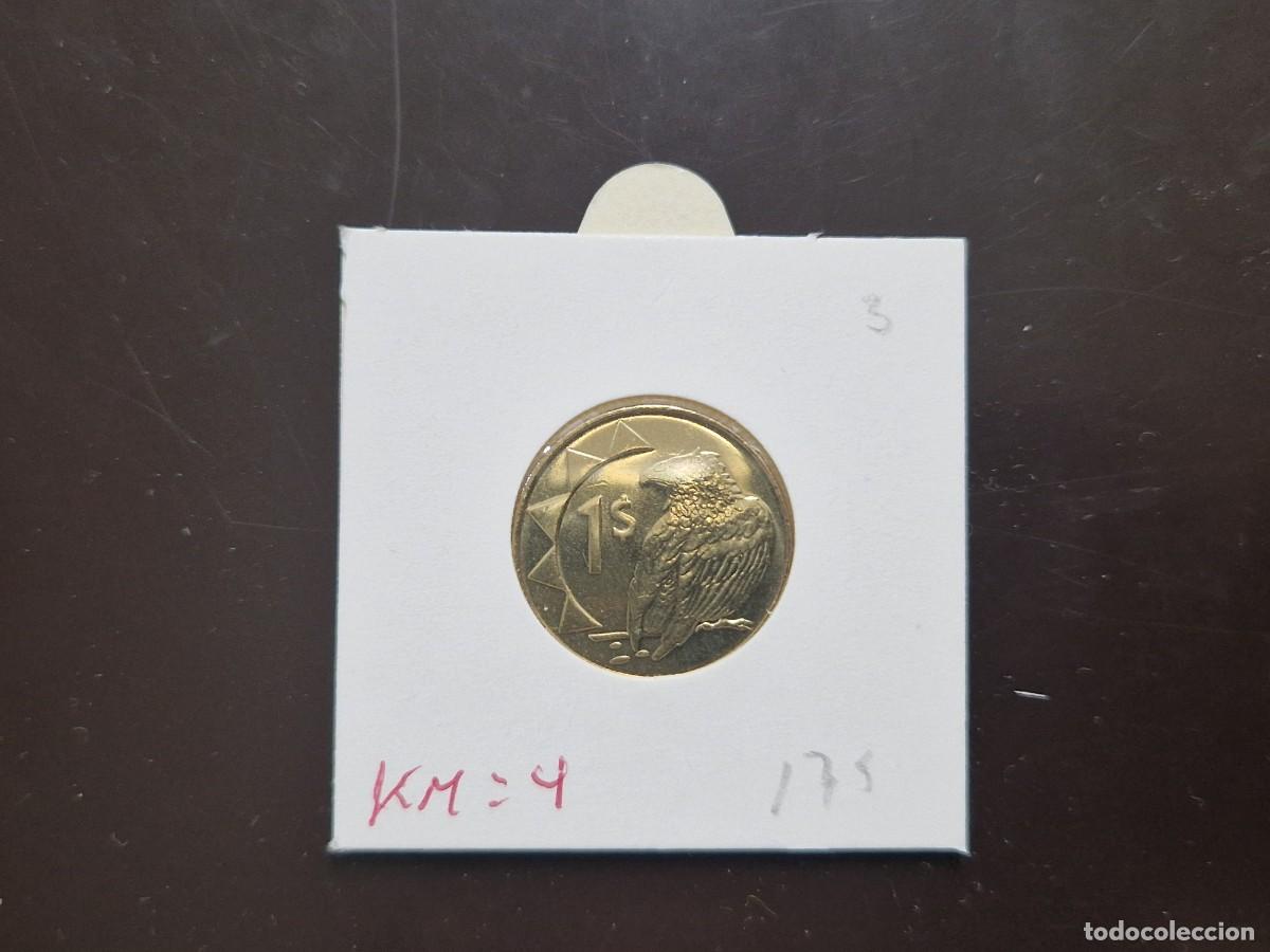 Monedas antiguas de &Aacute;frica: NAMIBIA 1 DOLAR 2018 S/C KM=4 (LAT&Oacute;N) - Foto 2