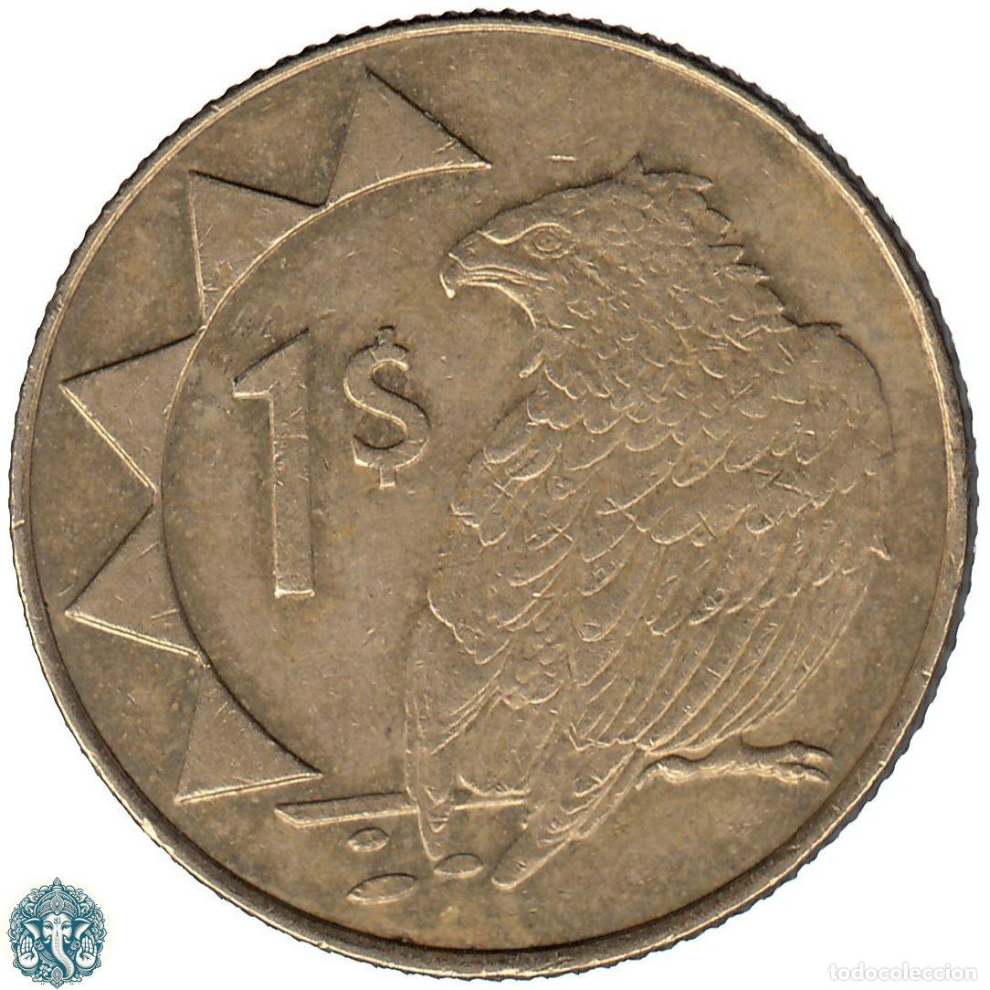 Monedas antiguas de &Aacute;frica: NAMIBIA 1 D&oacute;lar 1998 KM#4 - Foto 1