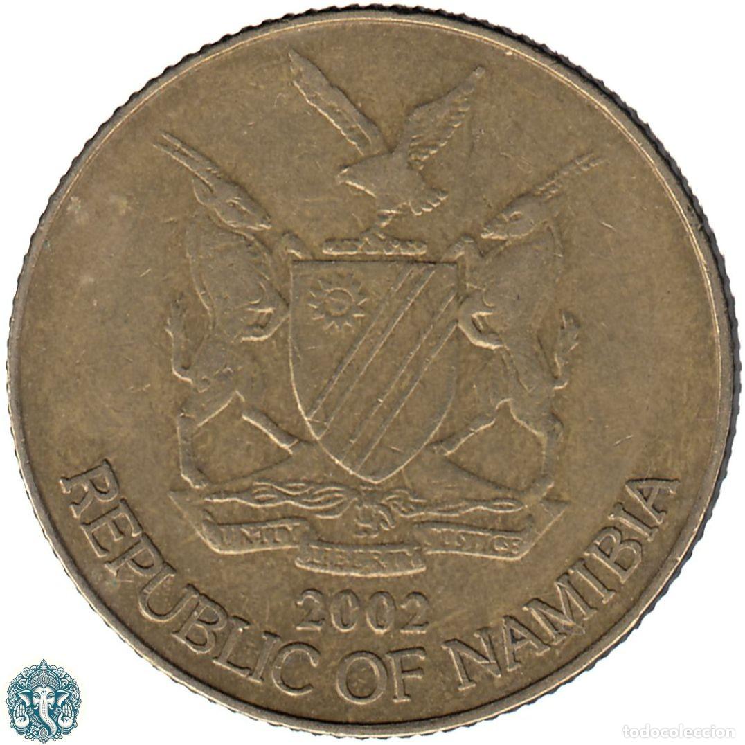 Monedas antiguas de &Aacute;frica: NAMIBIA 1 D&oacute;lar 2002 KM#4 - Foto 2
