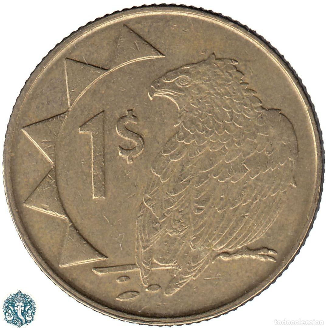 Monedas antiguas de &Aacute;frica: NAMIBIA 1 D&oacute;lar 2006 KM#4 - Foto 1