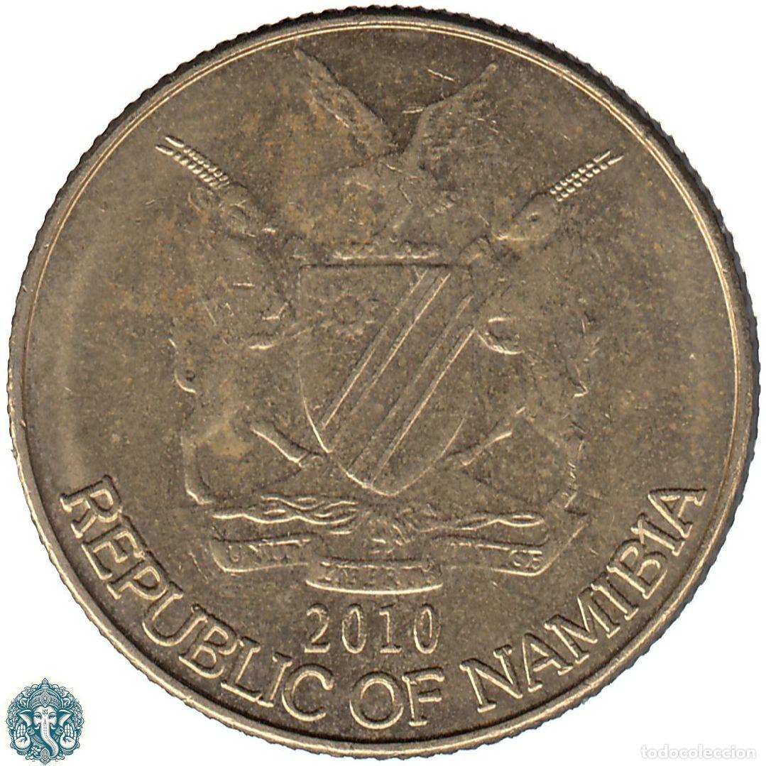 Monedas antiguas de &Aacute;frica: NAMIBIA 1 D&oacute;lar 2010 KM#4 - Foto 2