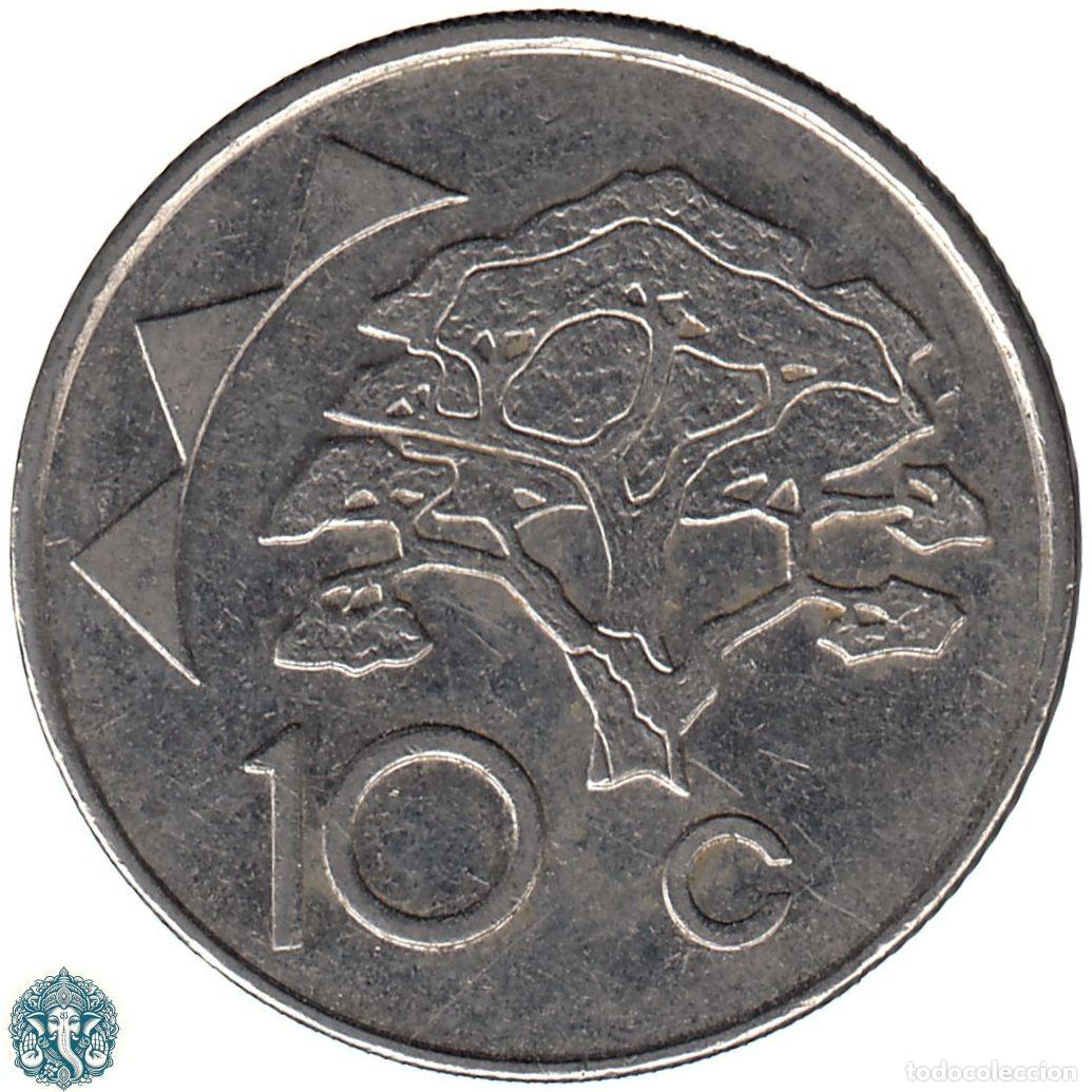 Monedas antiguas de &Aacute;frica: NAMIBIA 10 Centavos 1998 KM#2 - Foto 1