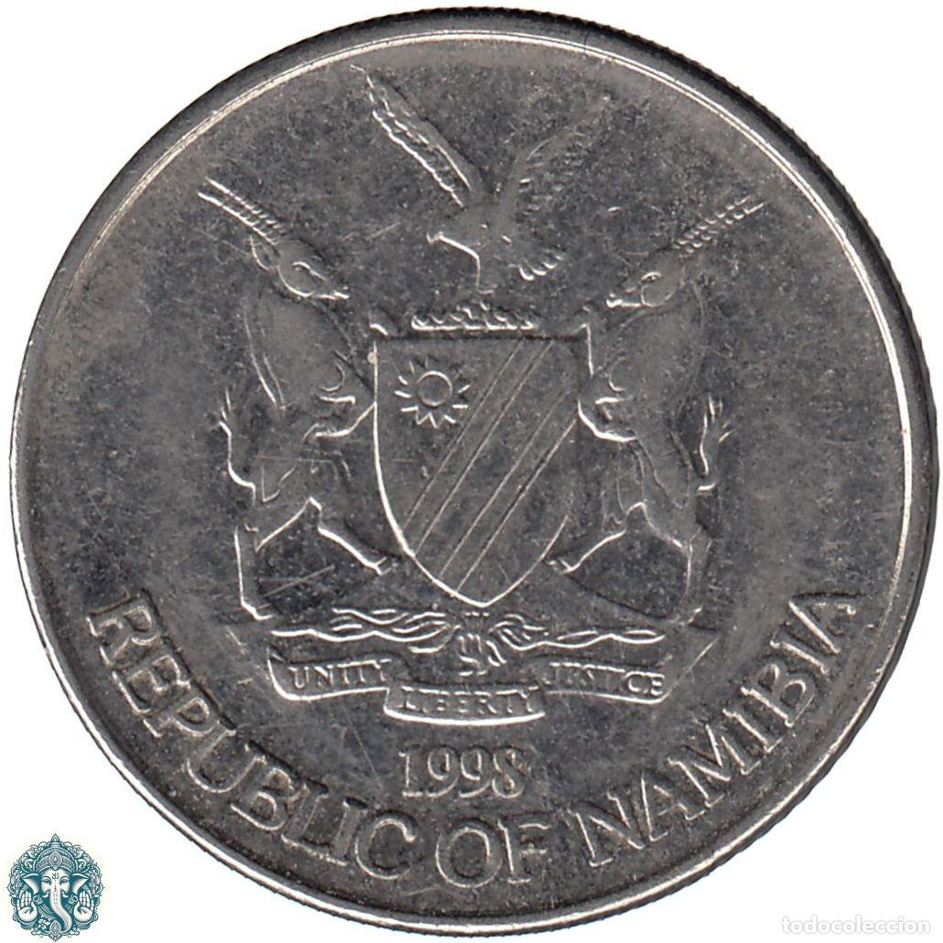 Monedas antiguas de &Aacute;frica: NAMIBIA 10 Centavos 1998 KM#2 - Foto 2
