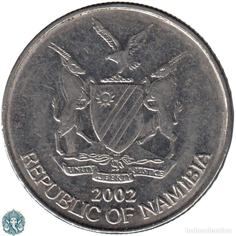 Monedas antiguas de &Aacute;frica: NAMIBIA 5 Centavos 2002 KM#1 - Foto 2
