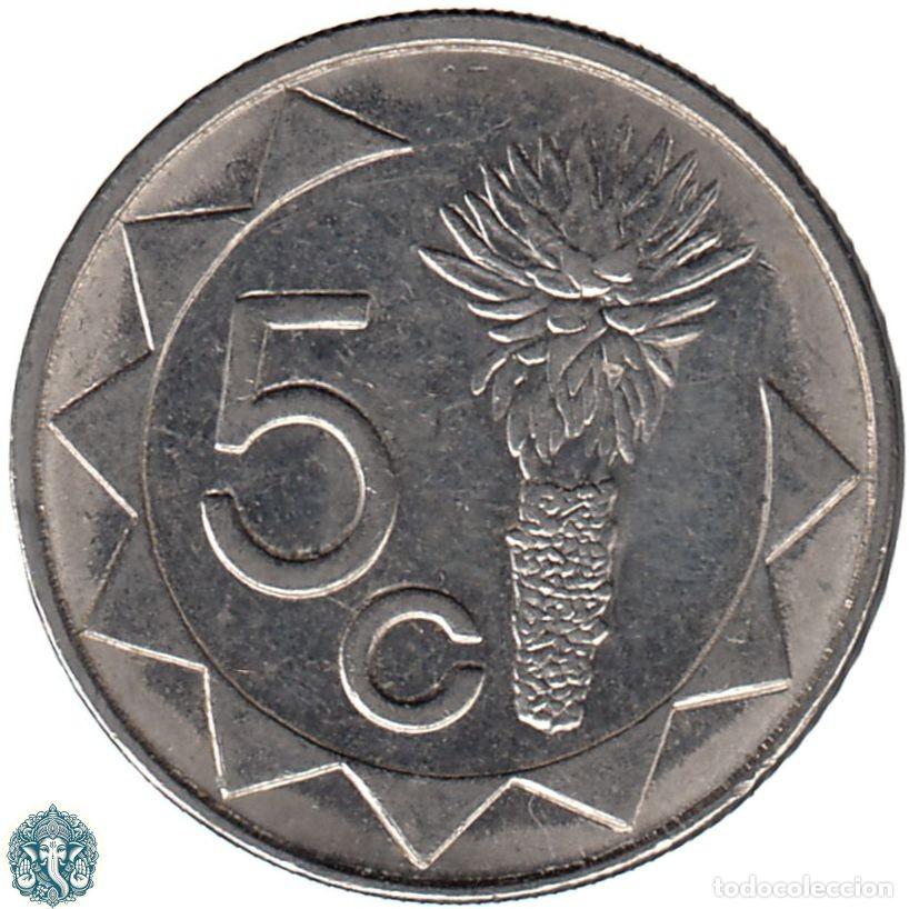 Monedas antiguas de &Aacute;frica: NAMIBIA 5 Centavos 2002 KM#1 - Foto 1