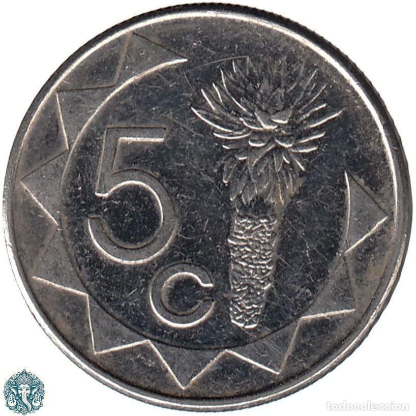 Monedas antiguas de &Aacute;frica: NAMIBIA 5 Centavos 2012 KM#1 - Foto 1
