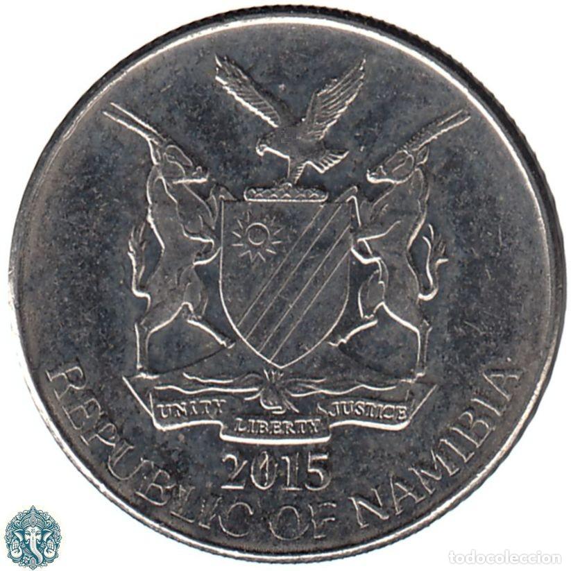 Monedas antiguas de &Aacute;frica: NAMIBIA 5 Centavos 2015 KM#1 - Foto 2