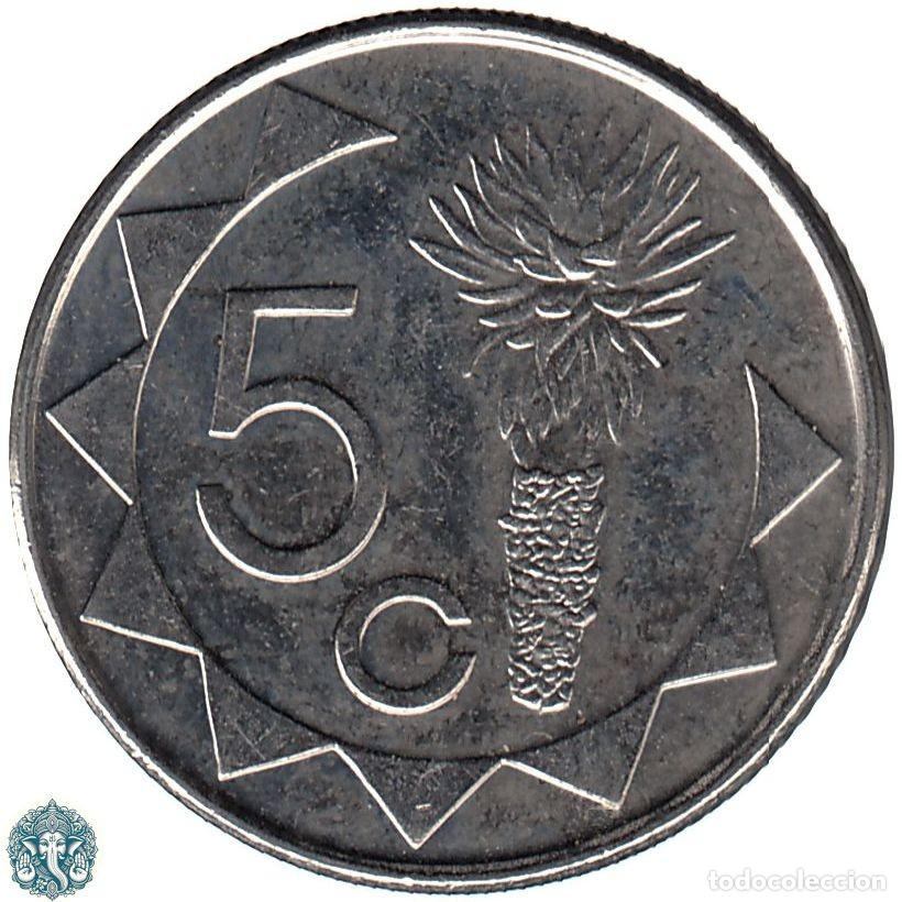 Monedas antiguas de &Aacute;frica: NAMIBIA 5 Centavos 2015 KM#1 - Foto 1