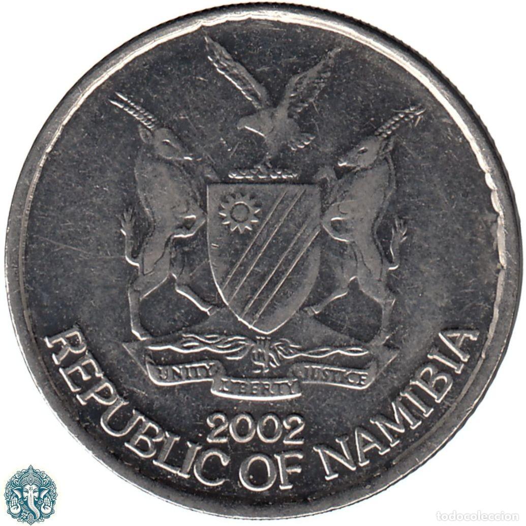 Monedas antiguas de &Aacute;frica: NAMIBIA 10 Centavos 2002 KM#2 - Foto 2