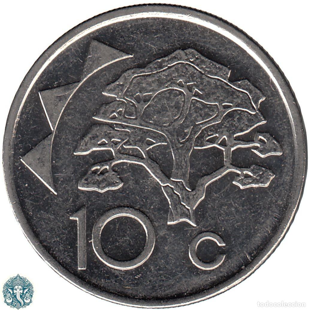 Monedas antiguas de &Aacute;frica: NAMIBIA 10 Centavos 2002 KM#2 - Foto 1