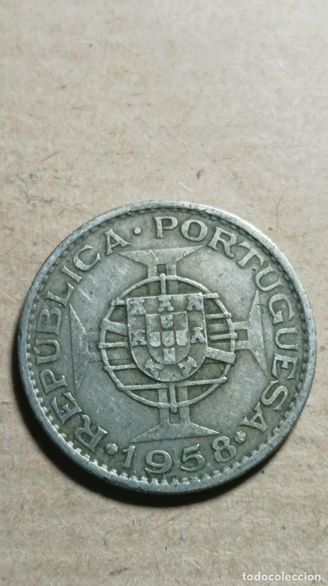 Monedas antiguas de &Aacute;frica: TIMOR - 60 CENTAVOS 1958 KM12 - Foto 2