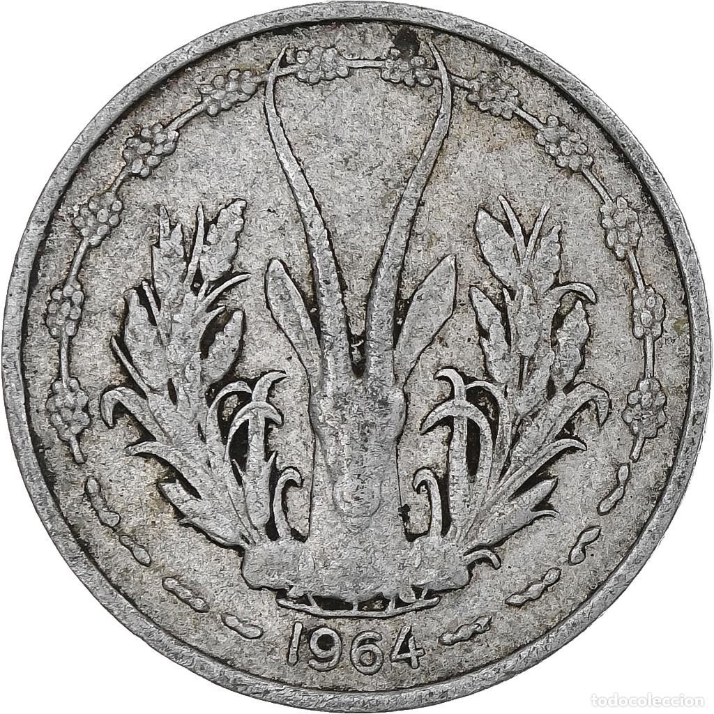 Alte M&uuml;nzen aus Afrika: [#1378965] Estados del &Aacute;frica Occidental, Franc, 1964
