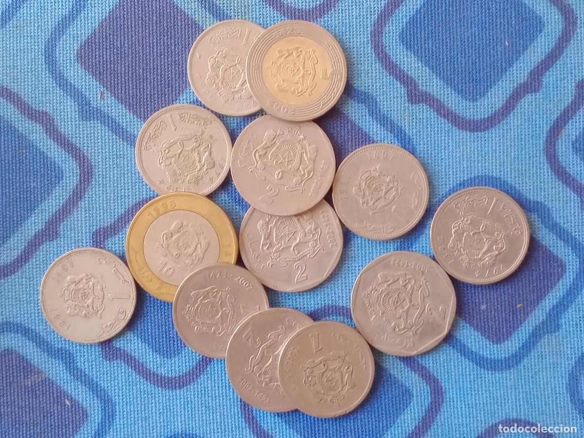 Monedas antiguas de &Aacute;frica: Marruecos: 30 dirhams en monedas - Foto 1