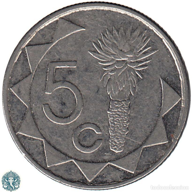 Monedas antiguas de &Aacute;frica: NAMIBIA 5 Centavos 1993 KM#1 - Foto 1