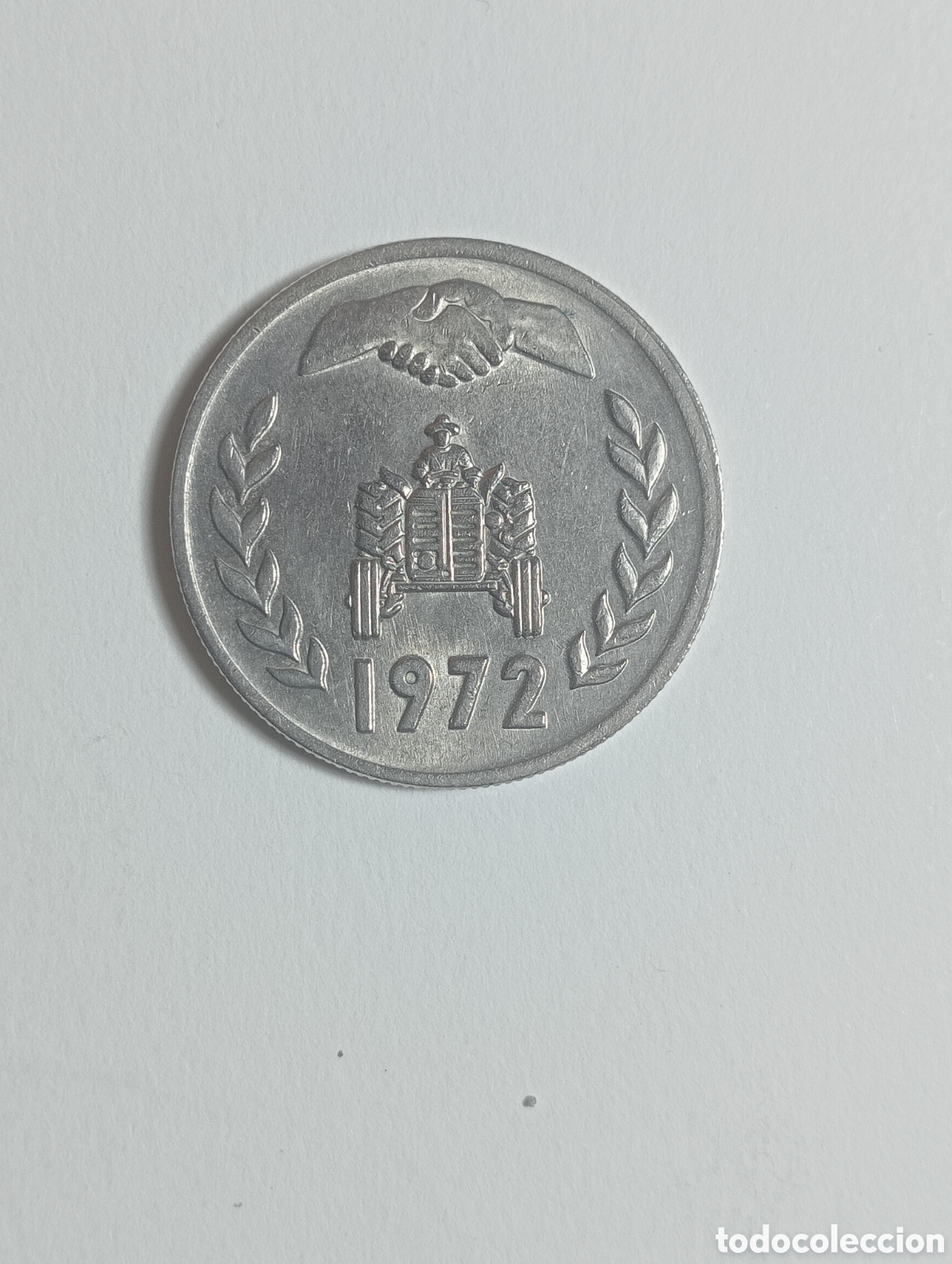 Monedas antiguas de &Aacute;frica: ARGELIA 1 DINAR 1972 - Foto 2