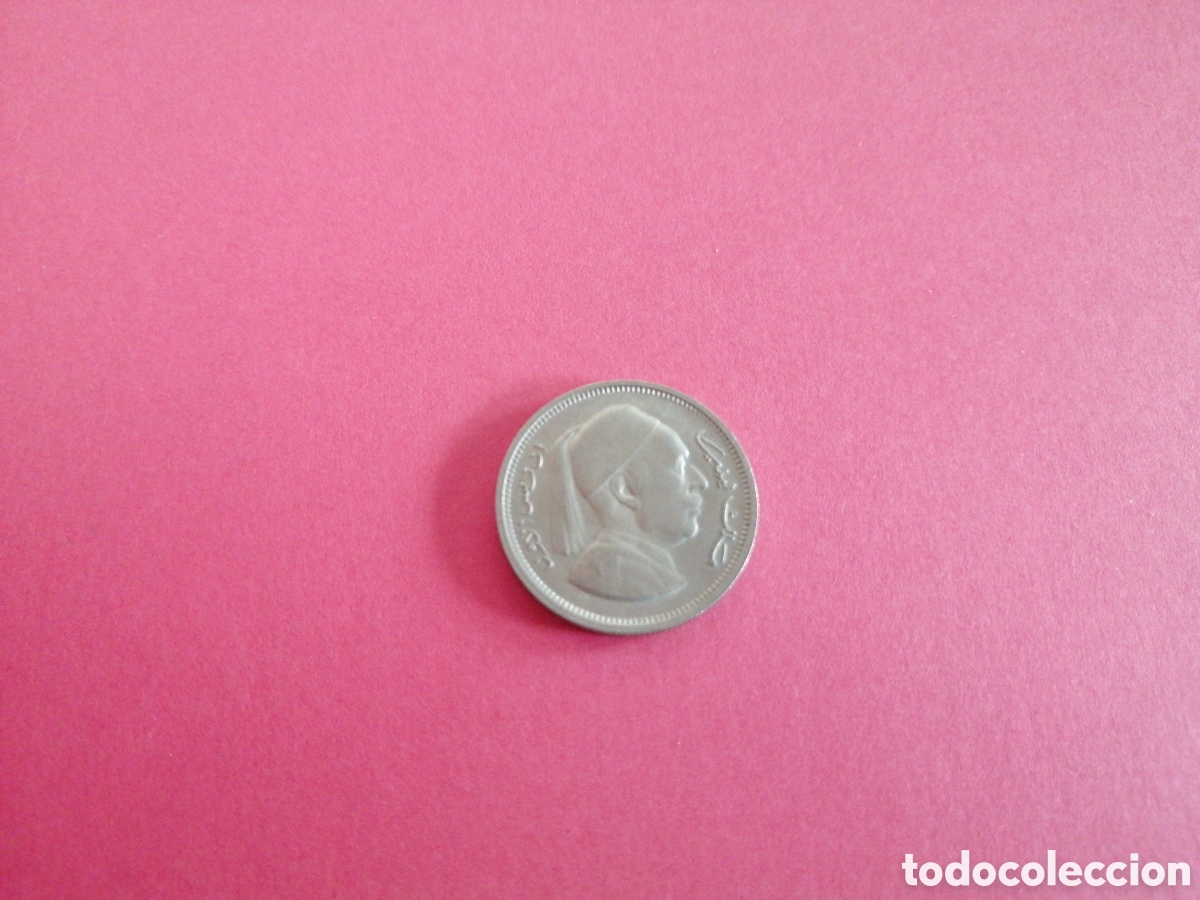 Monedas antiguas de &Aacute;frica: 1 piastra de Libia 1952 - Foto 2