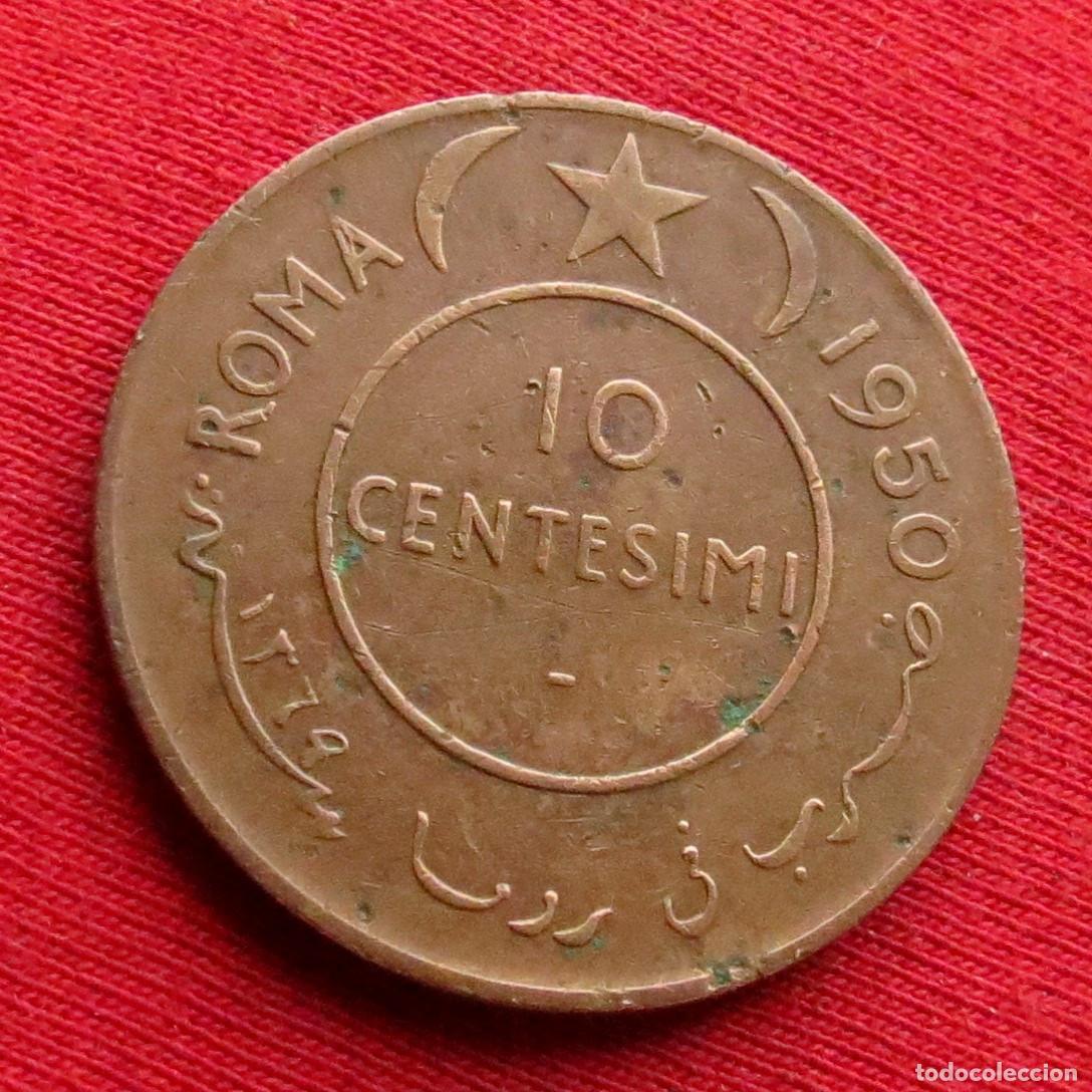 Monedas antiguas de &Aacute;frica: Somalia 10 centesimi 1950 - Foto 2