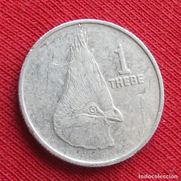 Monedas antiguas de &Aacute;frica: Botswana Botsuana 1 thebe 1984 #2 - Foto 1