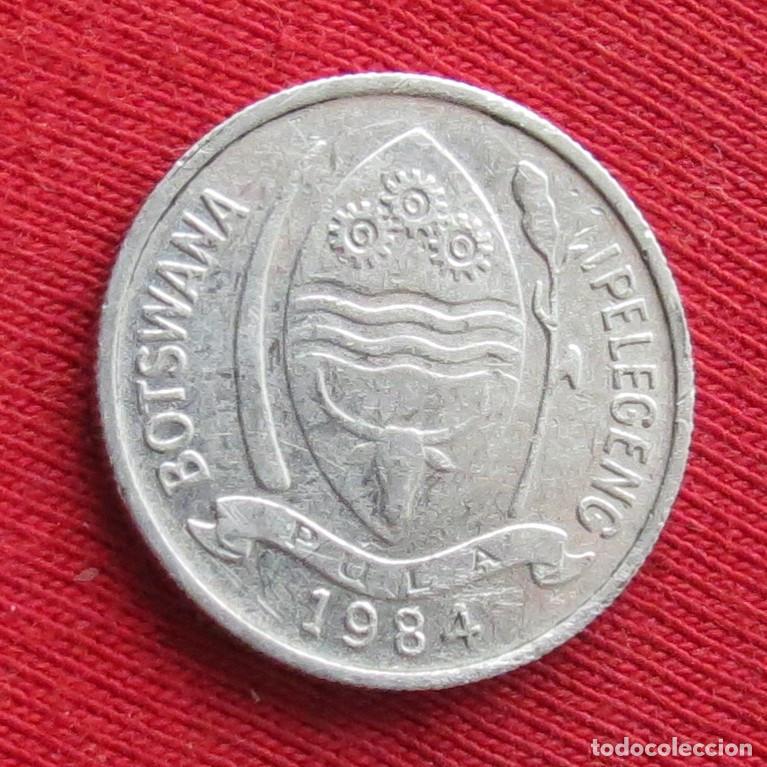 Monedas antiguas de &Aacute;frica: Botswana Botsuana 1 thebe 1984 #2 - Foto 2