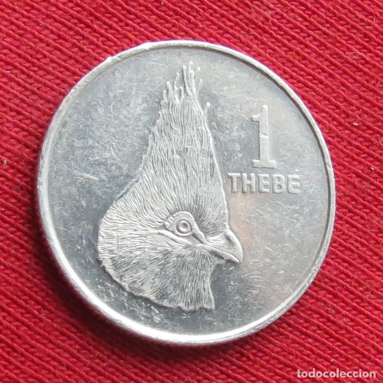 Monedas antiguas de &Aacute;frica: Botswana Botsuana 1 thebe 1991 - Foto 1