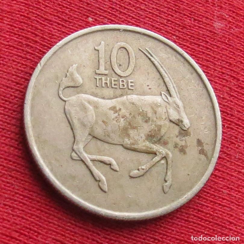 Monedas antiguas de &Aacute;frica: Botswana Botsuana 10 thebe 1976 - Foto 1