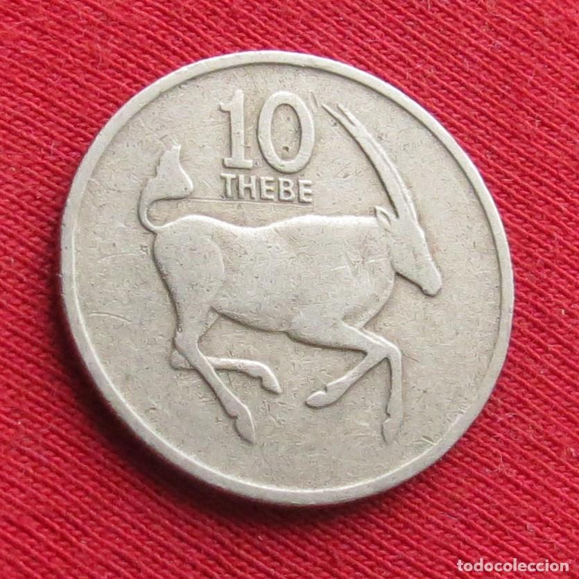 Monedas antiguas de &Aacute;frica: Botswana Botsuana 10 thebe 1979 - Foto 1