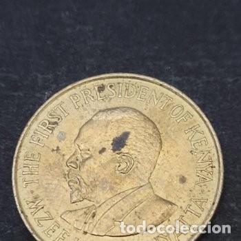 Monedas antiguas de &Aacute;frica: Moneda 5 centavos 1978 Kenia - Foto 1