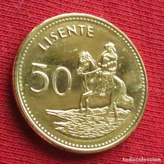 Monedas antiguas de &Aacute;frica: Lesotho 50 lisente 2018 UNC - Foto 1