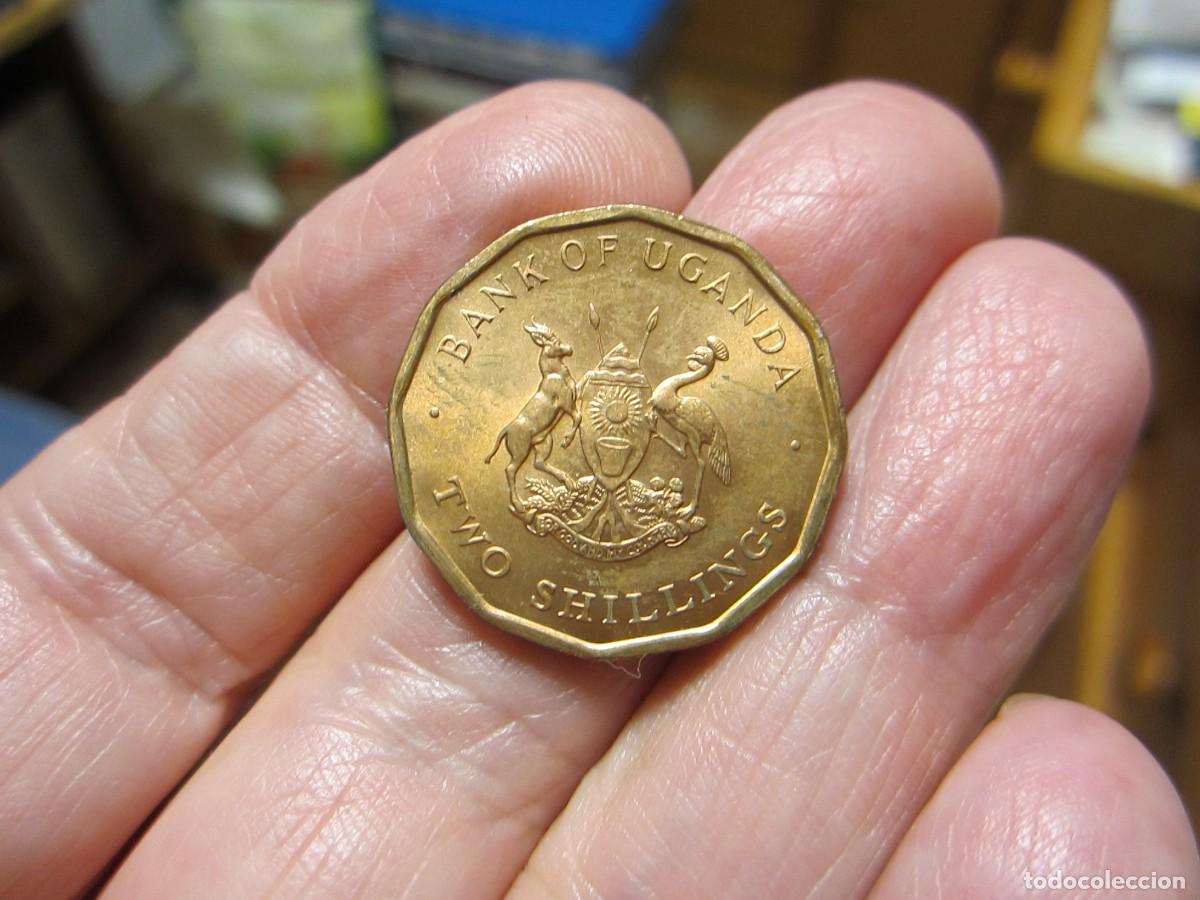 Monedas antiguas de &Aacute;frica: MONEDA DE UGANDA DE 2 SHILLING DE 1987 SC - Foto 1