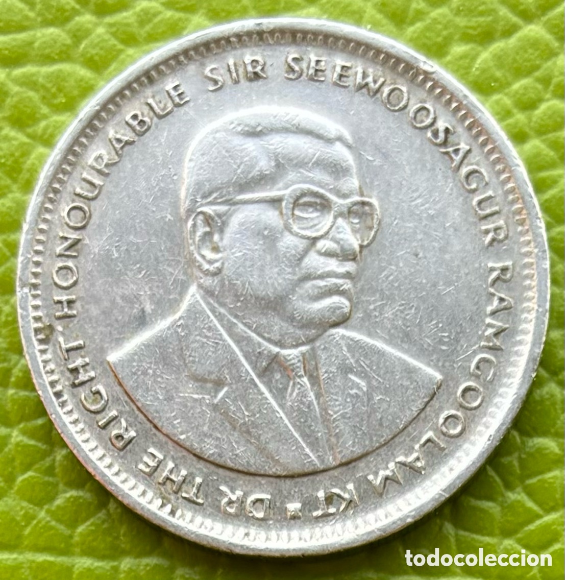 Monedas antiguas de &Aacute;frica: MAURITIUS. UNA RUPIA. 1994. - Foto 1