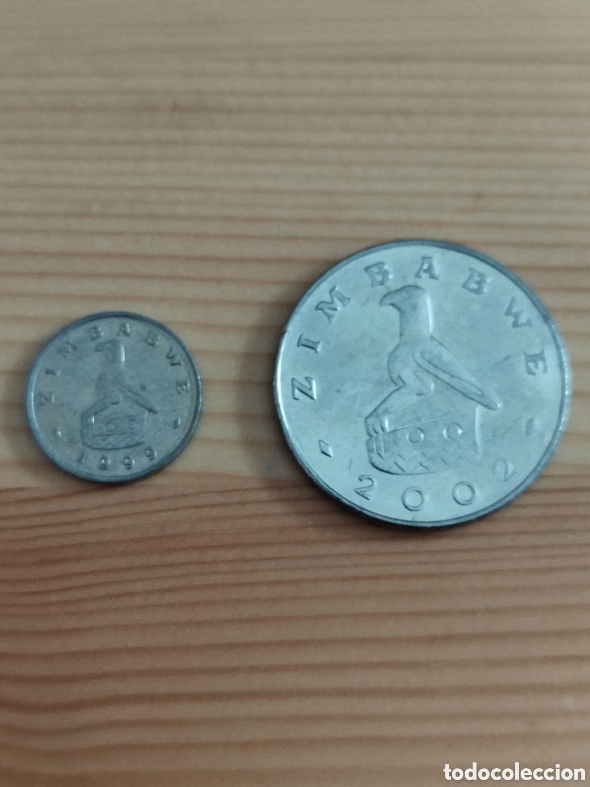 Monedas antiguas de &Aacute;frica: Lote monedas de Zimbabue - Foto 2