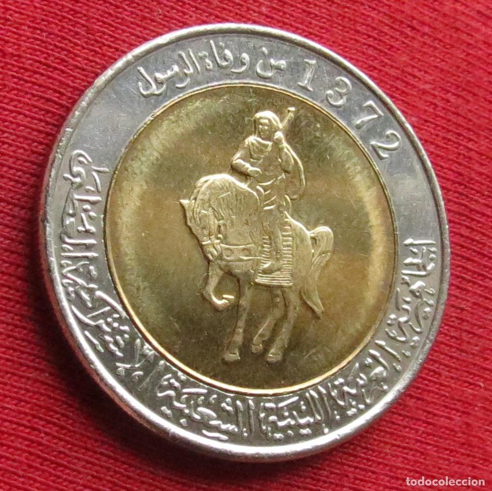 Monedas antiguas de &Aacute;frica: Libia 1/2 dinar 1372 2004 - Foto 1
