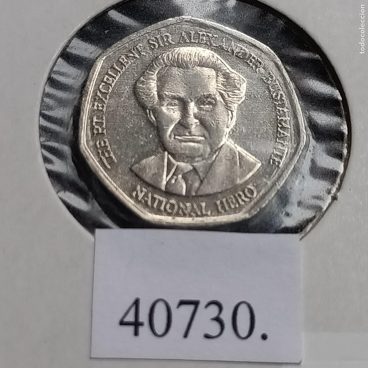Monedas antiguas de &Aacute;frica: Jamaica 1 dolar 1996 - Foto 1