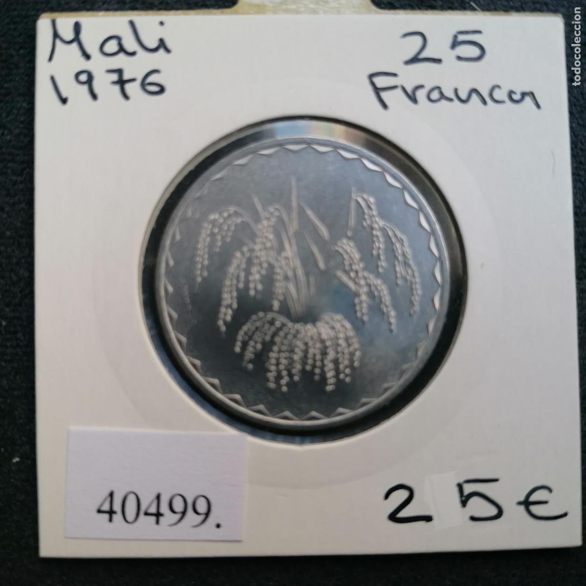 Monedas antiguas de &Aacute;frica: Mali 25 francos 1976 - Foto 1