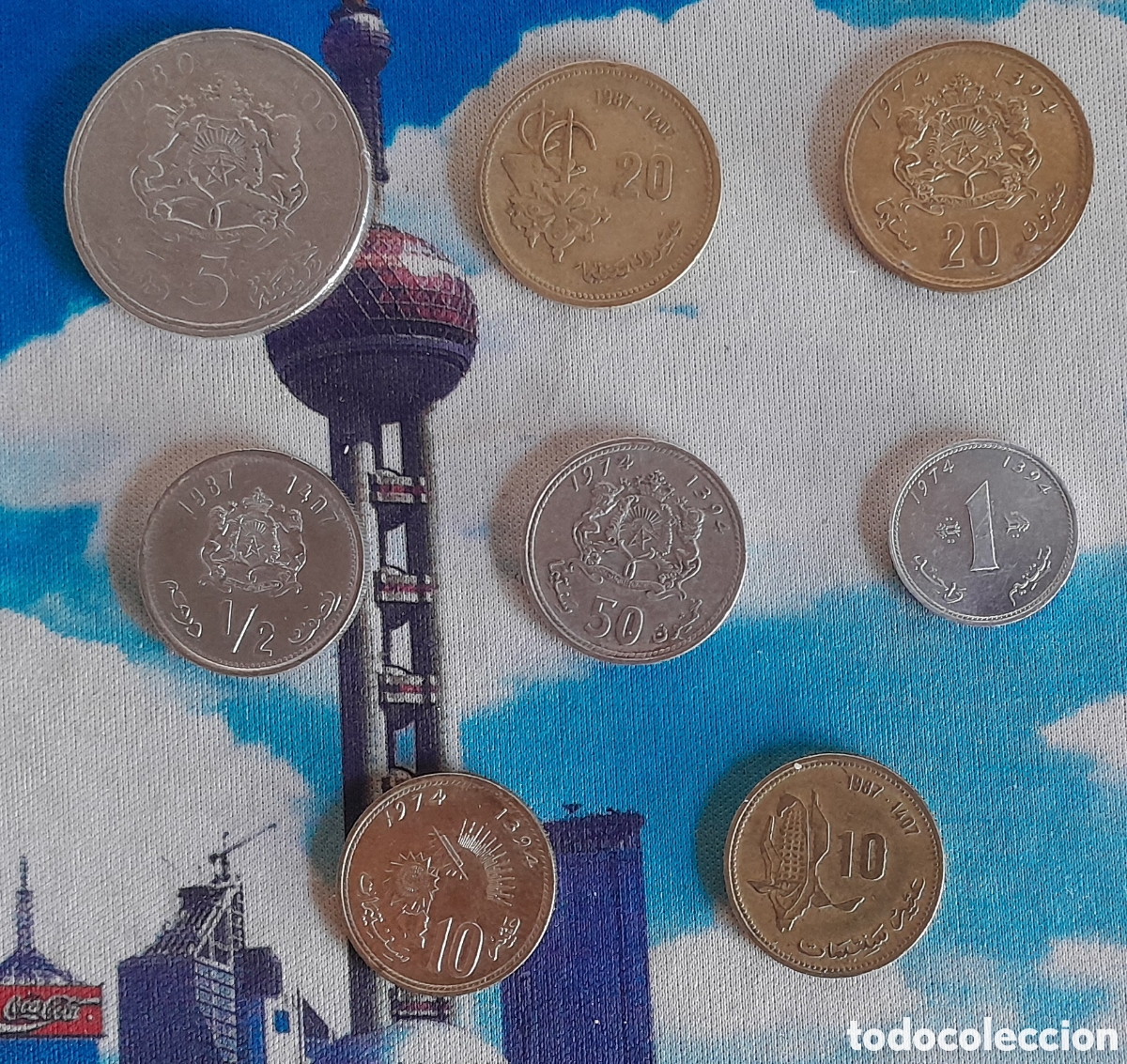 Monedas antiguas de &Aacute;frica: MONEDAS DE MARRUECOS - Foto 4