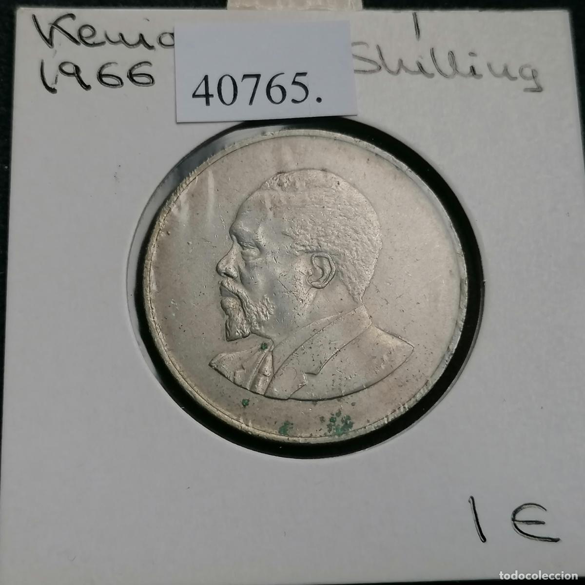 Monedas antiguas de &Aacute;frica: Kenia 1 shilling 1966 - Foto 1