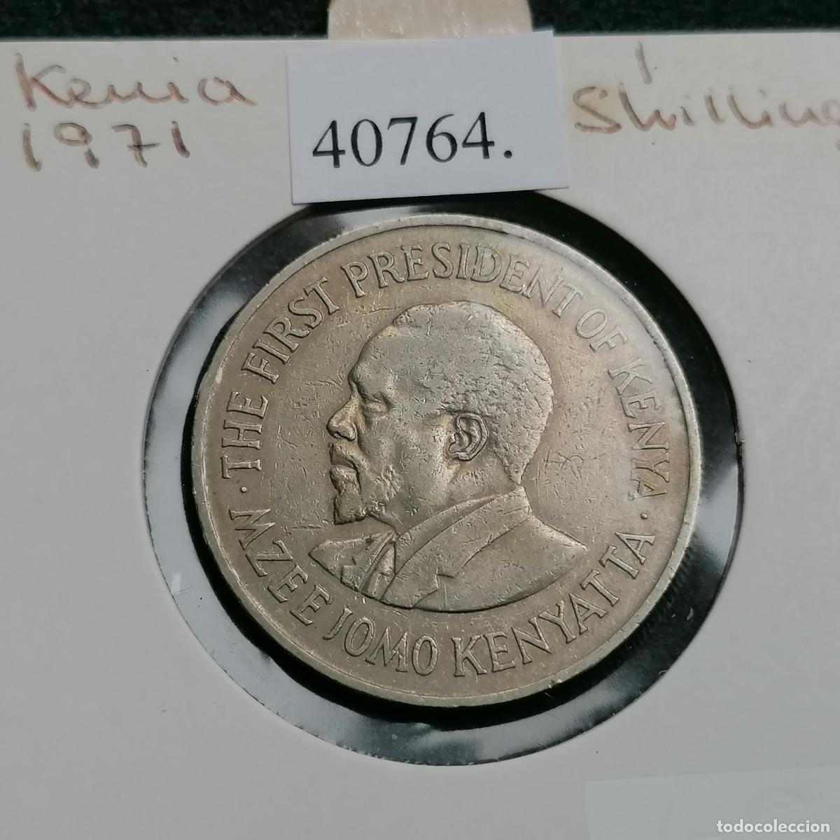 Monedas antiguas de &Aacute;frica: Kenia 1 shilling 1971 - Foto 1