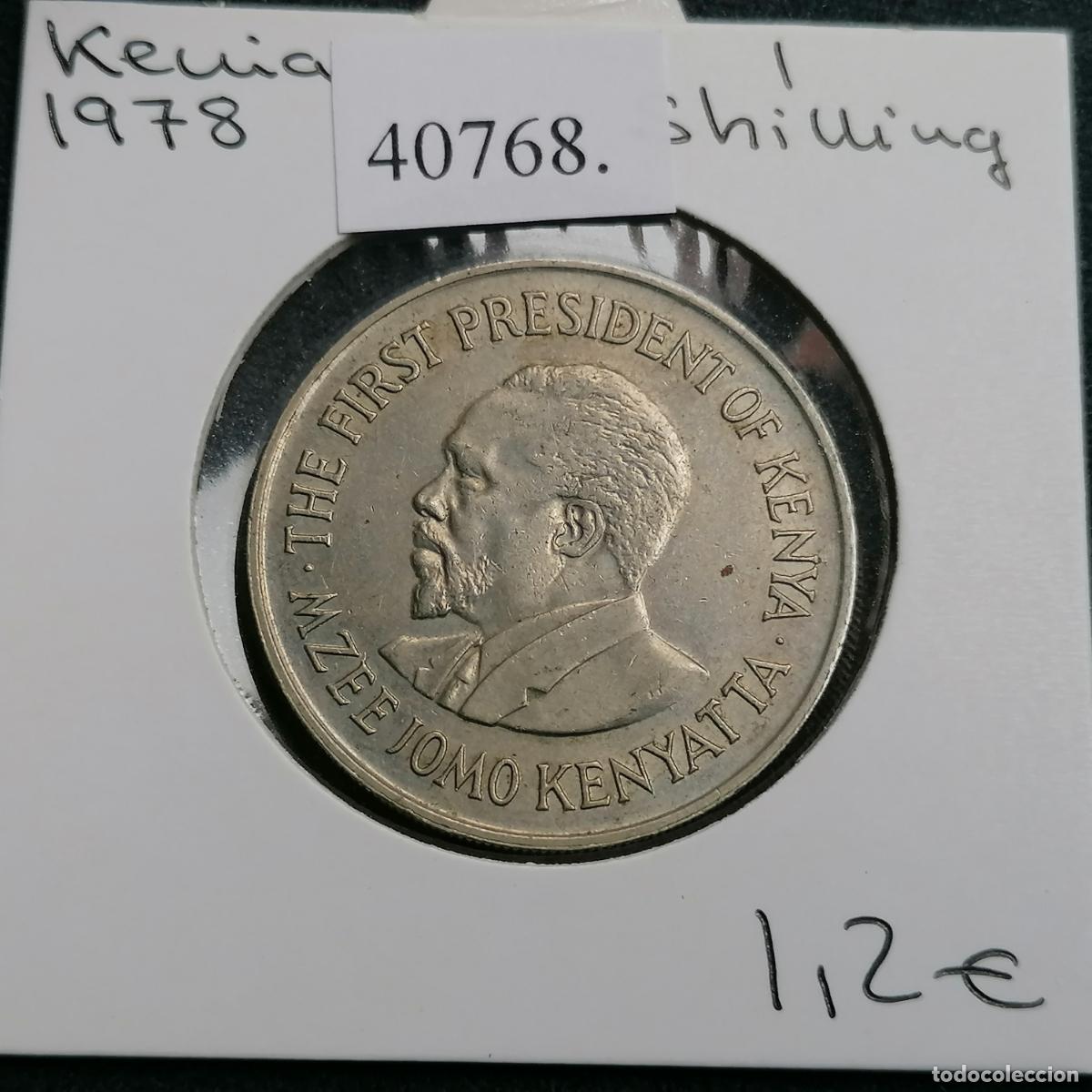 Monedas antiguas de &Aacute;frica: Kenia 1 shilling 1978 - Foto 1