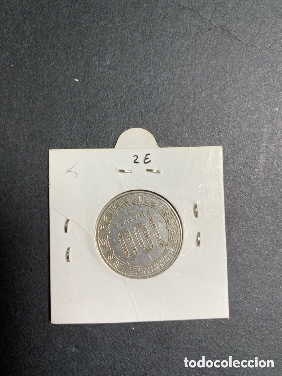 Monedas antiguas de &Aacute;frica: Moneda de Africa Central - Foto 2