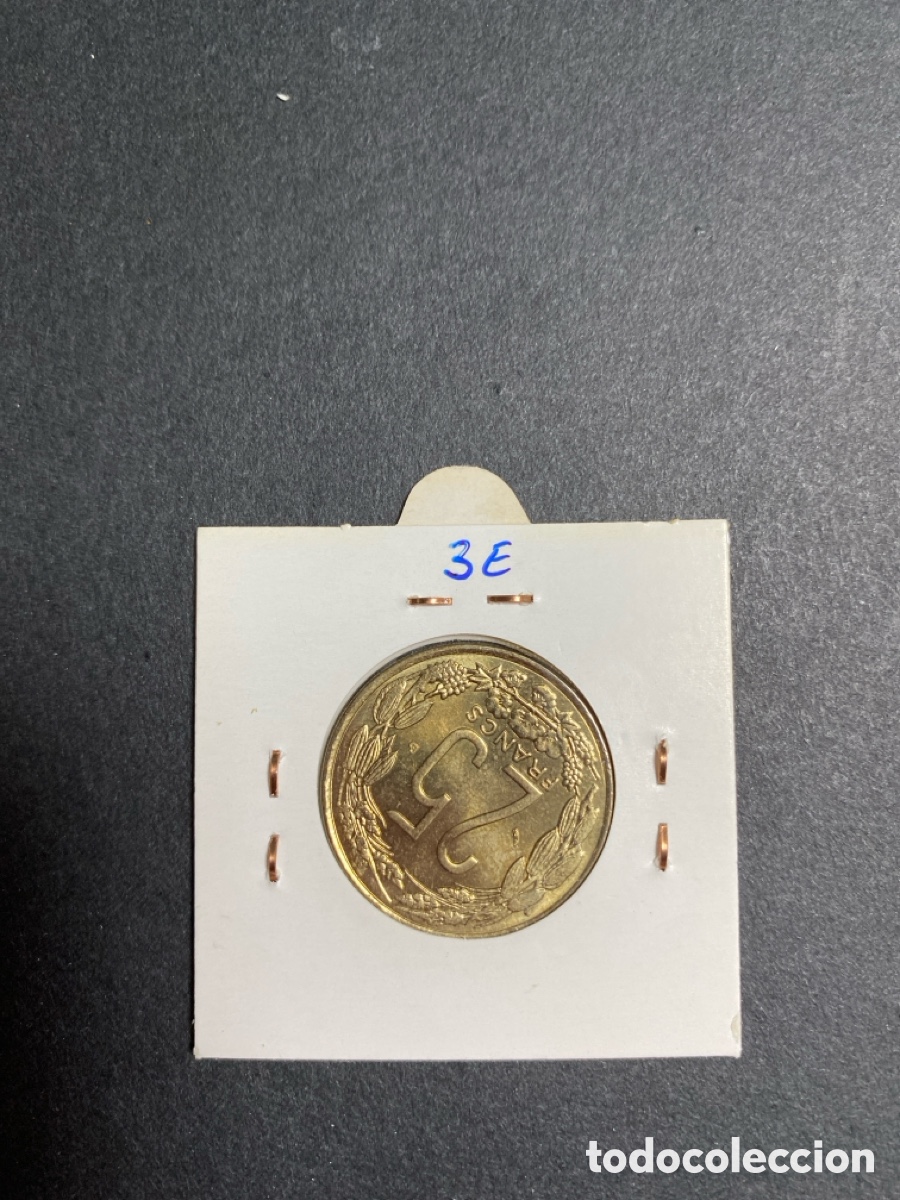 Monedas antiguas de &Aacute;frica: Moneda de Africa Central - Foto 2