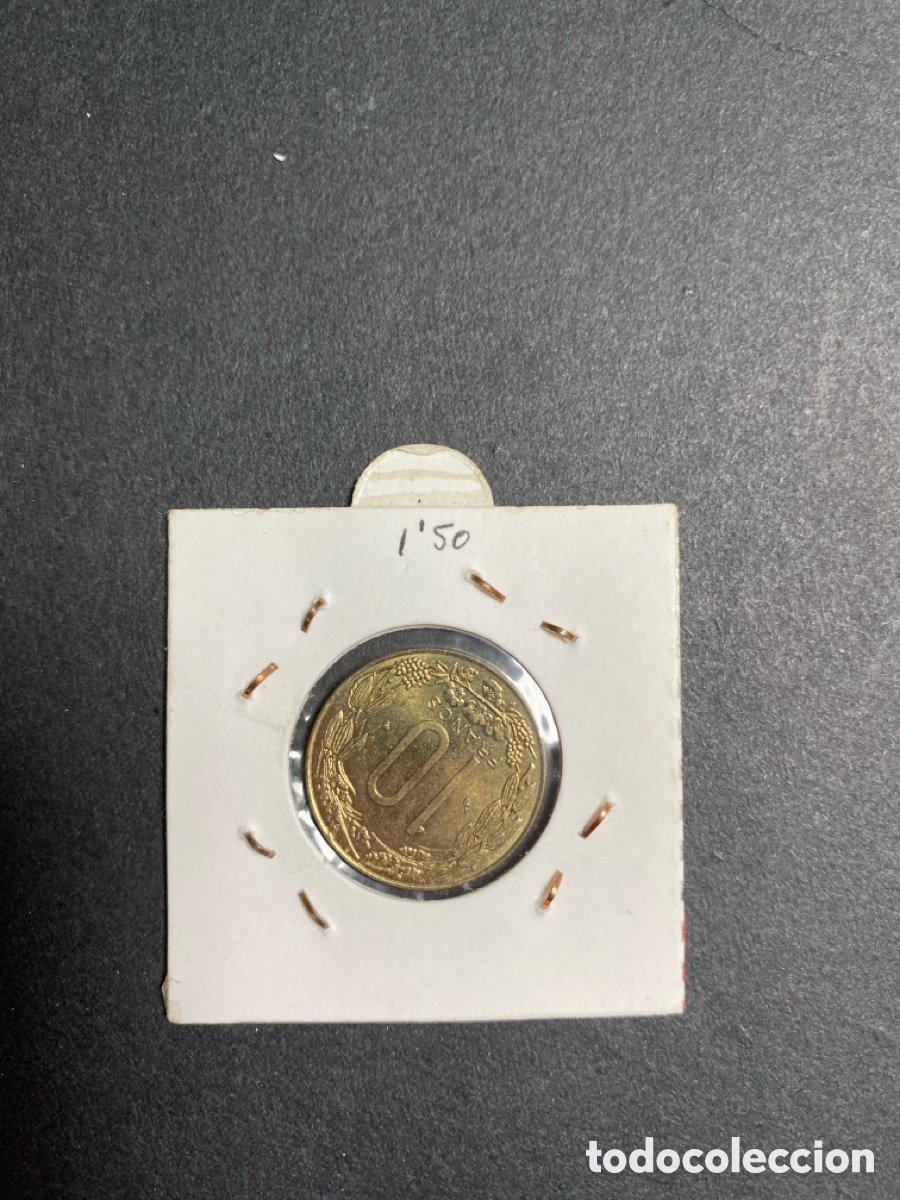 Monedas antiguas de &Aacute;frica: Moneda de Africa Central - Foto 2