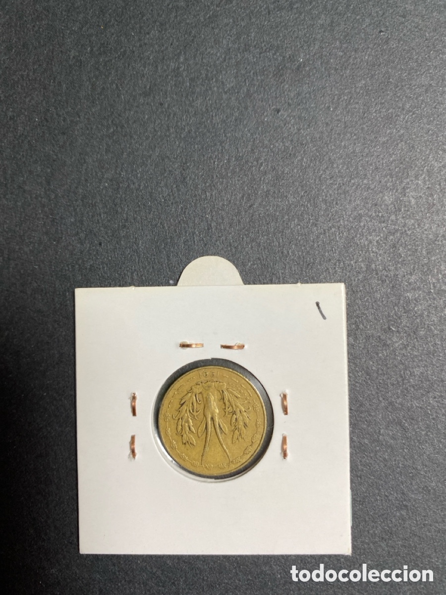 Monedas antiguas de &Aacute;frica: Moneda de Africa Central - Foto 2