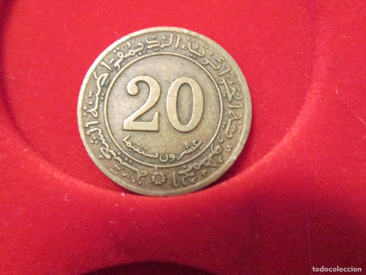 Monedas antiguas de &Aacute;frica: 20 CENTMOS 1972 ARGELIA - Foto 2