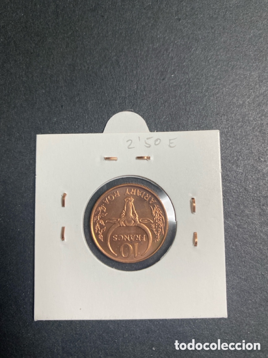 Monedas antiguas de &Aacute;frica: Moneda de Madagascar - Foto 2