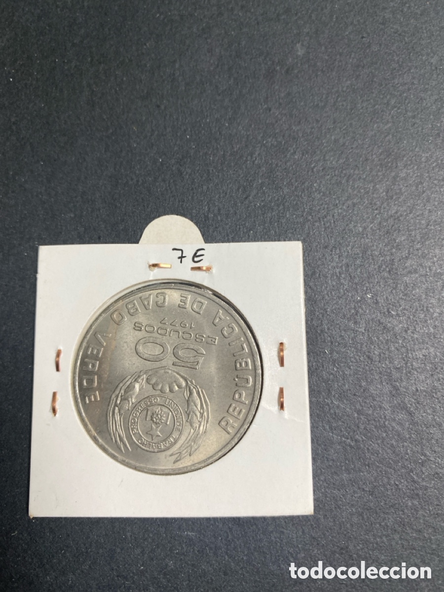 Monedas antiguas de &Aacute;frica: Moneda de Cabo Verde - Foto 2