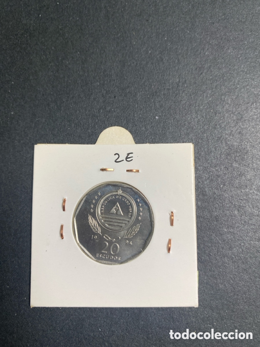 Monedas antiguas de &Aacute;frica: Moneda de Cabo Verde - Foto 2