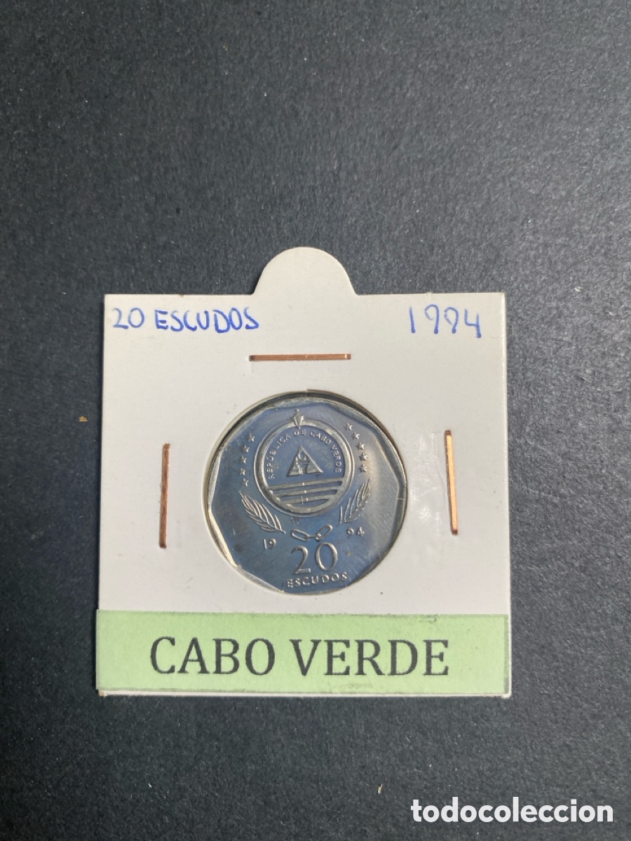 Monedas antiguas de &Aacute;frica: Moneda de Cabo Verde - Foto 1