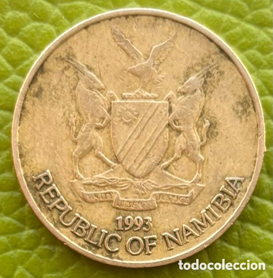 Monedas antiguas de &Aacute;frica: NAMIBIA. 1 D&Oacute;LAR. 1993. - Foto 1