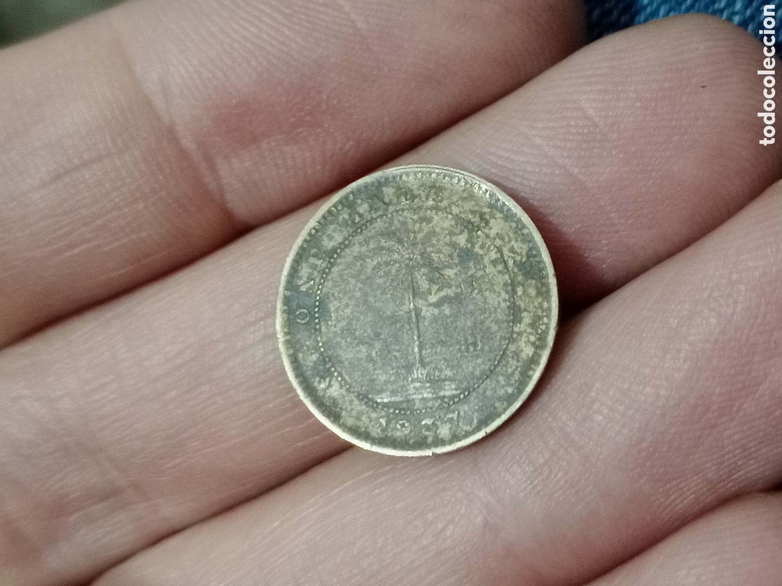 Monedas antiguas de &Aacute;frica: Liberia One Half Cent 1937 - Foto 2