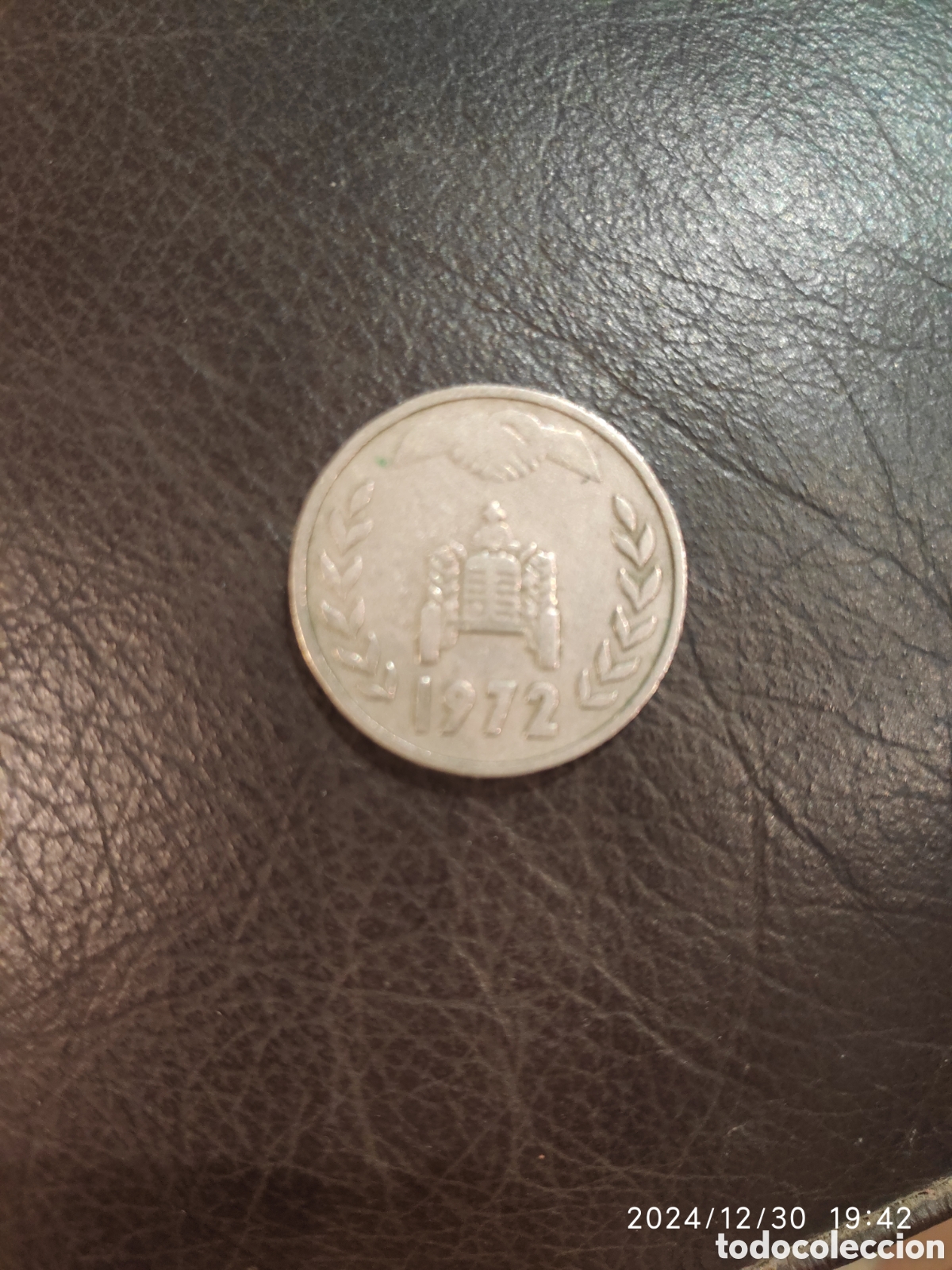 Monedas antiguas de &Aacute;frica: Moneda Argelia 1 dinar - Foto 1